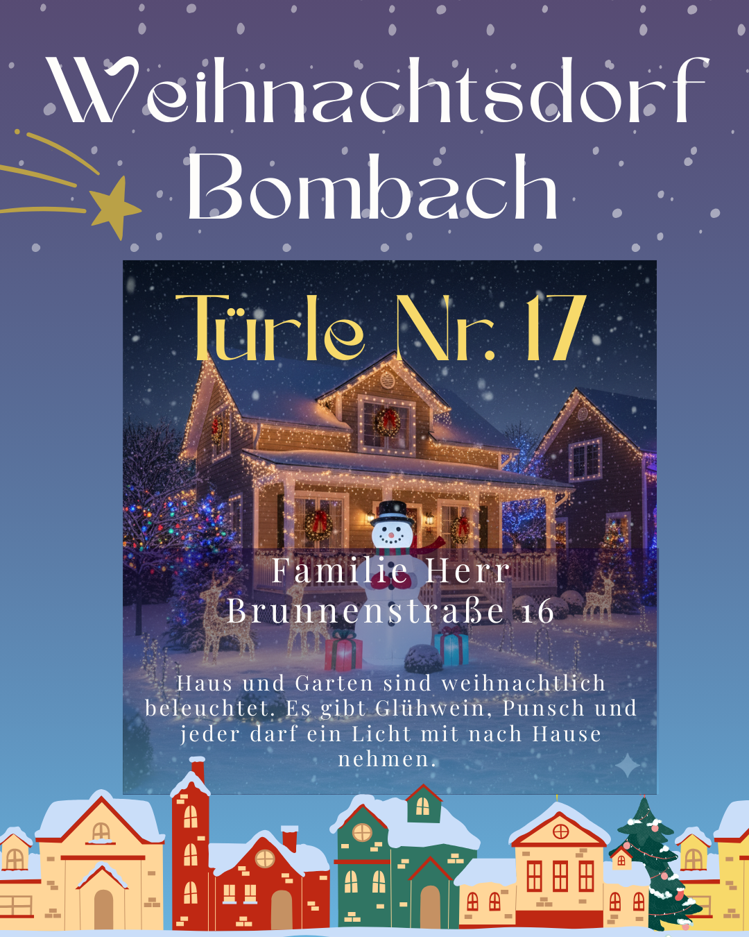 Tür 17 Familie Herr Brunnenstrasse 16