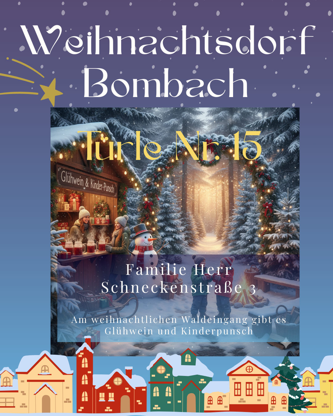 Tür 15 Familie Herr Schneckenstrasse 3